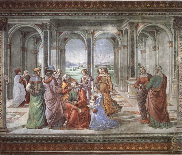 Domenicho Ghirlandaio Namensgebung oil painting picture